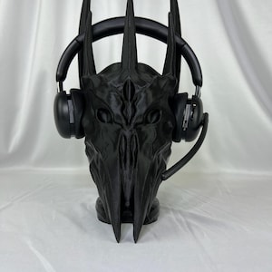 Sauron Headphone Stand: Lord of the Rings Desk Decor (16 Inches Tall) image 8