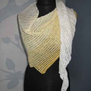 Dragon scarf gradient “yellow”