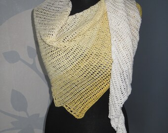 Dragon scarf gradient “yellow”