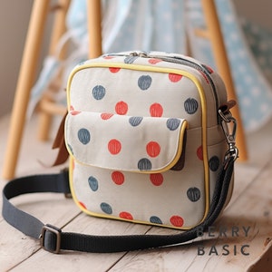 Neave Reißverschluss-Tasche PDF Schnittmuster