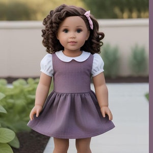 18&quot; Doll - Evans Dress PDF Sewing Pattern (Made for American Girl, Fits Our Generation Too!)