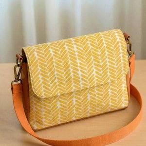 PDF-patroon Kye-laptoptas: eenvoudig naaipatroon