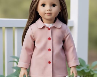 18" Doll - Mickey Pajama Top PDF Sewing Pattern (Made for American Girl, Fits Our Generation Too!)