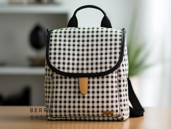 Noor Bag PDF Sewing Pattern (2 Sizes) - Easy Sewing pattern with Letter, A4 & A0 PDF Files Included