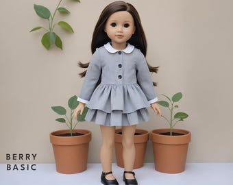 18" Doll - Haynes Dress PDF Sewing Pattern (Made for American Girl, Fits Our Generation Too!)