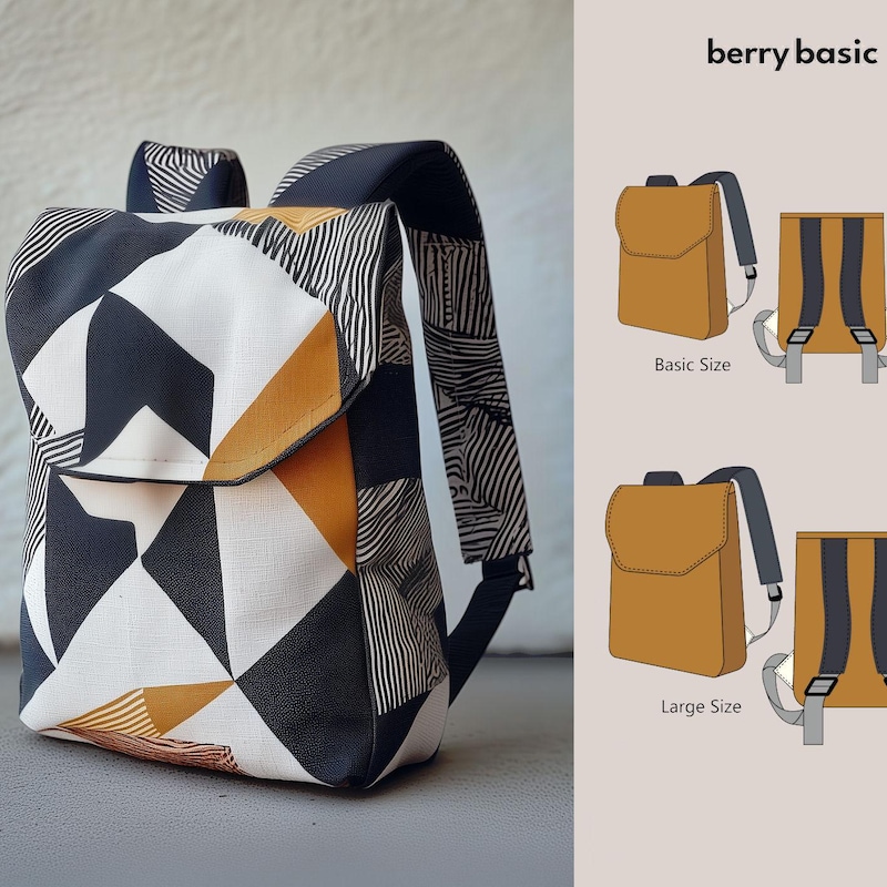 Backpack Sewing Pattern - Etsy