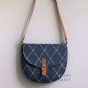 Dale Cross Bag PDF Sewing Pattern (2 Sizes) - Easy Sewing pattern