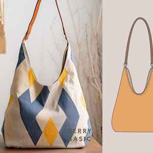 Aoife Hobo Bag PDF Sewing Sewing Pattern 2 Sizes Easy Sewing Pattern - Etsy