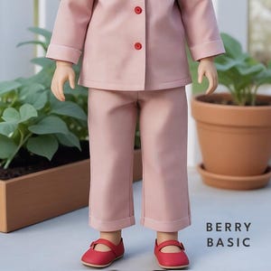 18&quot; Doll - Mickey Pajama Pants PDF Sewing Pattern (Made for American Girl, Fits Our Generation Too!)