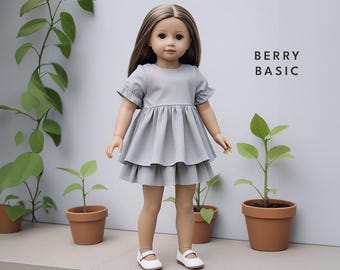 18" Doll - Estes Dress PDF-patroon (gemaakt voor American Girl, past ook bij onze generatie!)