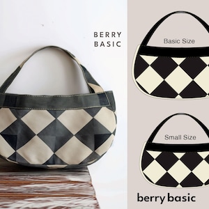 カテリーナバッグ PDF 縫製パターン（2サイズ） - 簡単な縫製パターン