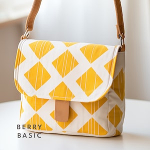 Rafael Cross Bag PDF Schnittmuster (2 Grössen) - Easy Sewing pattern