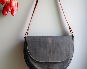 Safia Cross Bag PDF Pattern (2 Sizes) - Easy Sewing pattern