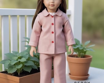 18" Doll - Mickey Sleepwear Set PDF Sewing Pattern (Made for American Girl, Fits Our Generation Too!)