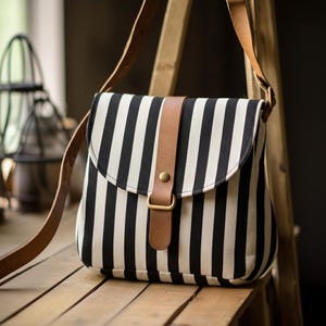 Ammar Cross Bag PDF Pattern (2 Sizes) - Easy Sewing pattern