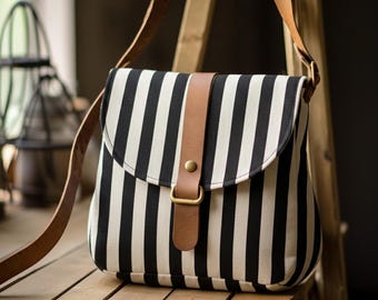 PDF-patroon Ammar Cross Bag (2 maten) - Eenvoudig naaipatroon