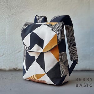 Safa Backpack PDF Sewing Pattern (2 Sizes)