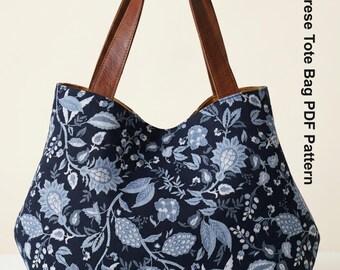 Gabrielle Hobo Bag PDF Sewing Pattern | Slouchy Shoulder Bag Tutorial ...