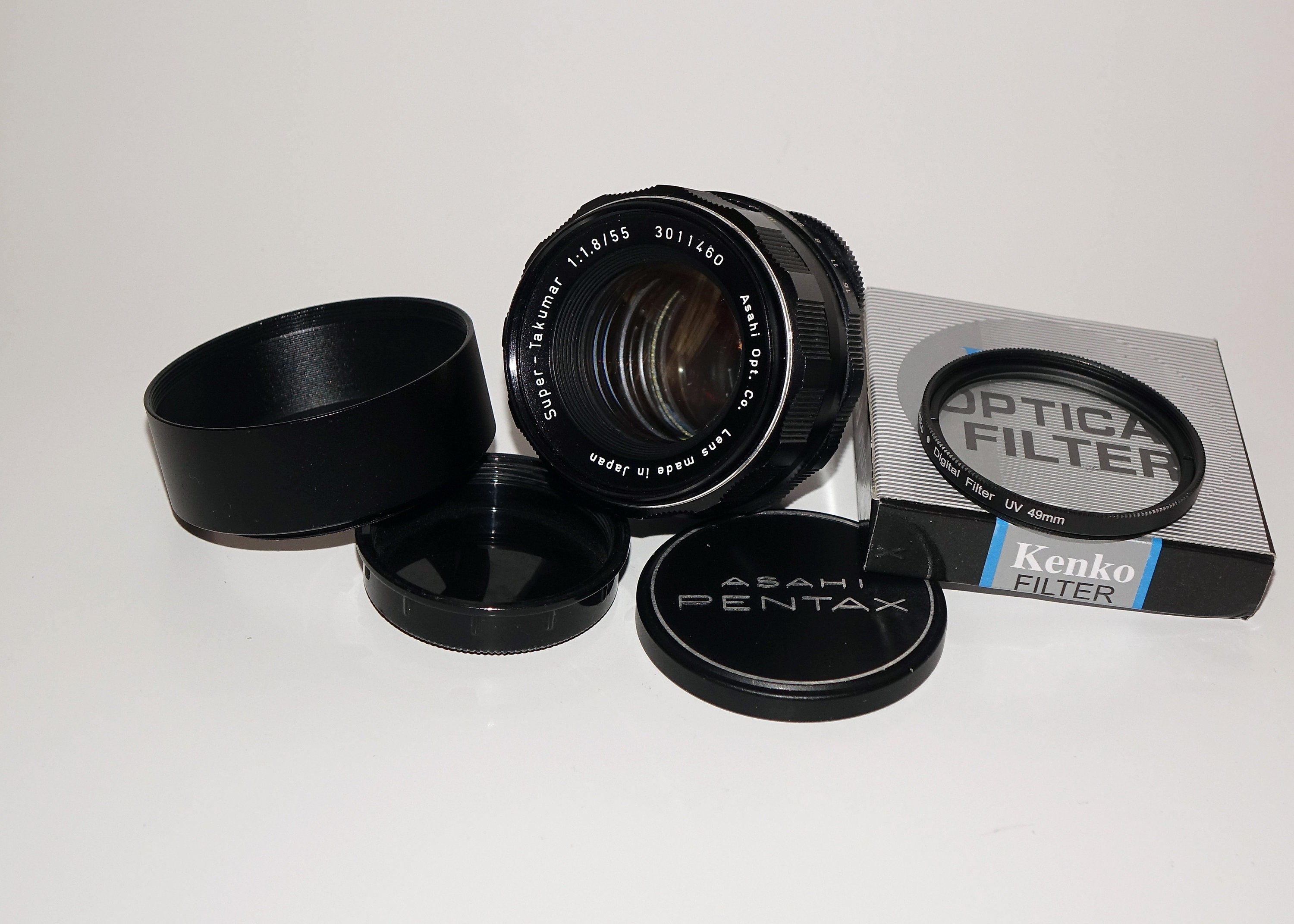 SuperTakumar 55 f1.8レンズ shoten m42-NZセット Super-Takumar 55mm