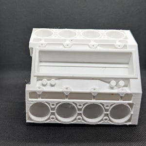 Engine Block Business Card Holder