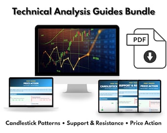 Technical Analysis Guides Bundle: Candlestick Patterns, Support & Resistance (3 PDFs)