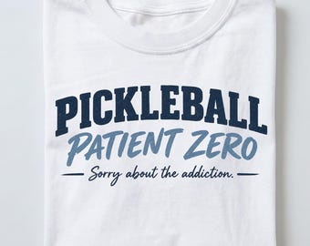 Patient Zero Pickleball Shirt, Graphic Tee, Comfort Colors Shirt.