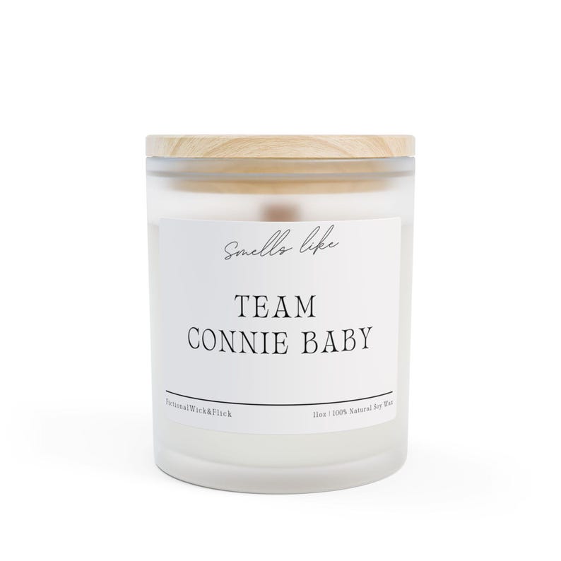 Team Connie Baby The Summer I Turned Pretty TSITP S3 Conrad Fischer Bauch Conklin Jeremiah Geschenk Literarische Kerze Geschenk für die sehnsüchtigen Girlies Bild 2