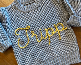 Customized Name Sweater