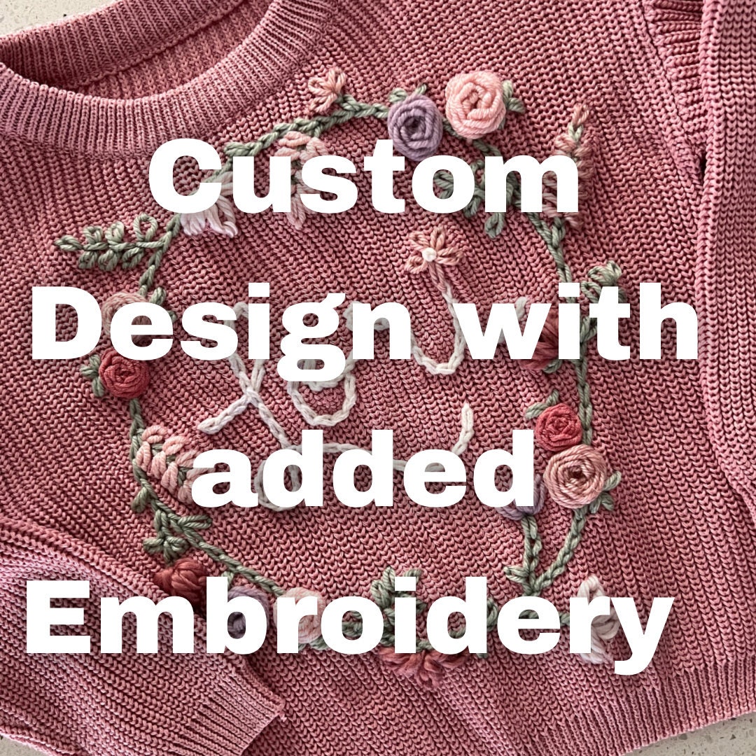 Customized Sweater Design - Etsy