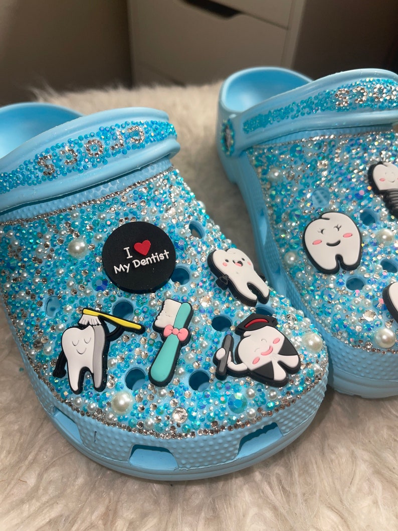 custom bling crocs