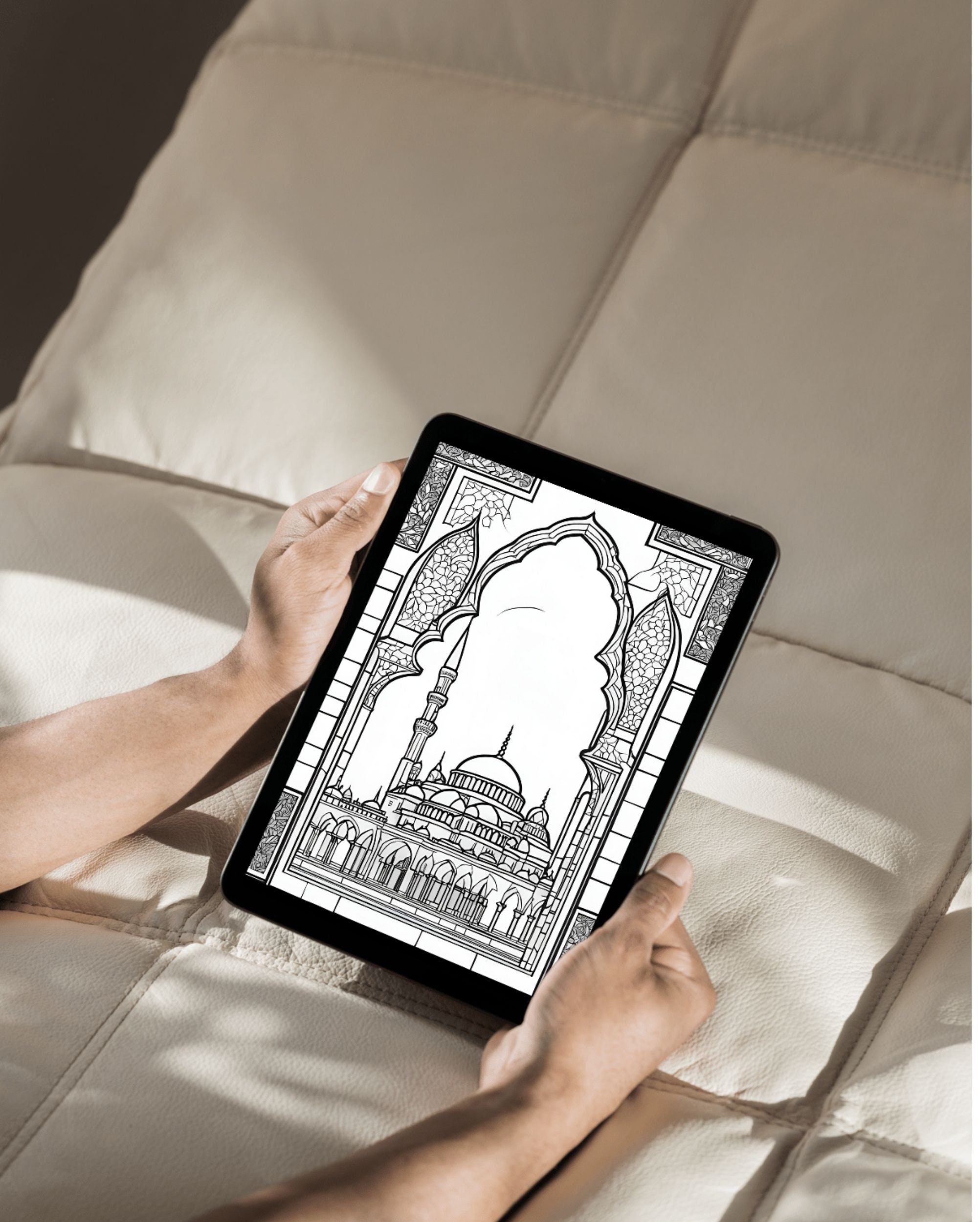 Islamic Mosque Coloring Pages | Islamic Art & Craft - Ramadan Activity ...