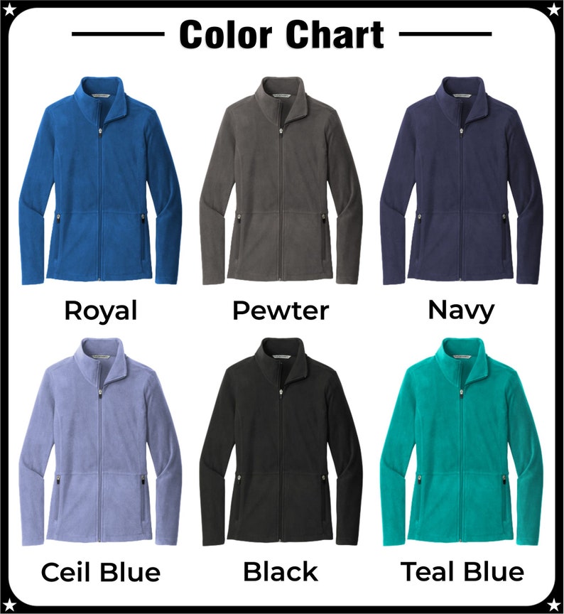 Embroidered Custom RN Nurse Jackets, Personalized Name Monogram Stethoscope Nurse Micro Fleece