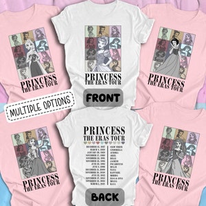 Disney Princess Shirt, Disney Princess Eras Tour Shirt, Disney Princess Tour Shirt, Disney Princess Trip Shirt, Disney Girl Trip Shirt