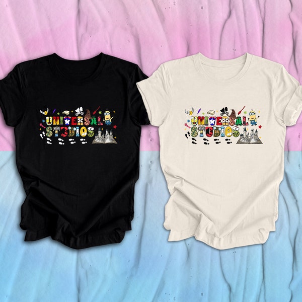 Universal Studios Shirt, Disney Shirt, Disney Character Shirt, Minnion Shirt, Family Universal Studios Shirt, Family Disney Vacation Shirt