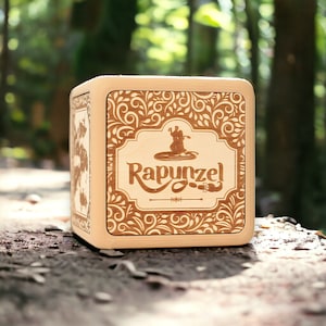 Boîte à musique Raiponce, cadeau de baby shower d'anniversaire, cadeau de princesse pour fille en bas âge, nièce neveu, je vois la lumière, j'attends dans les ailes