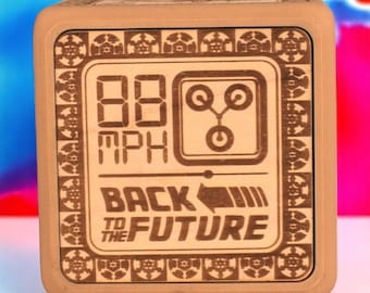 Back to the Future Music Box | Tap-to-Play | Handmade Retro Gift