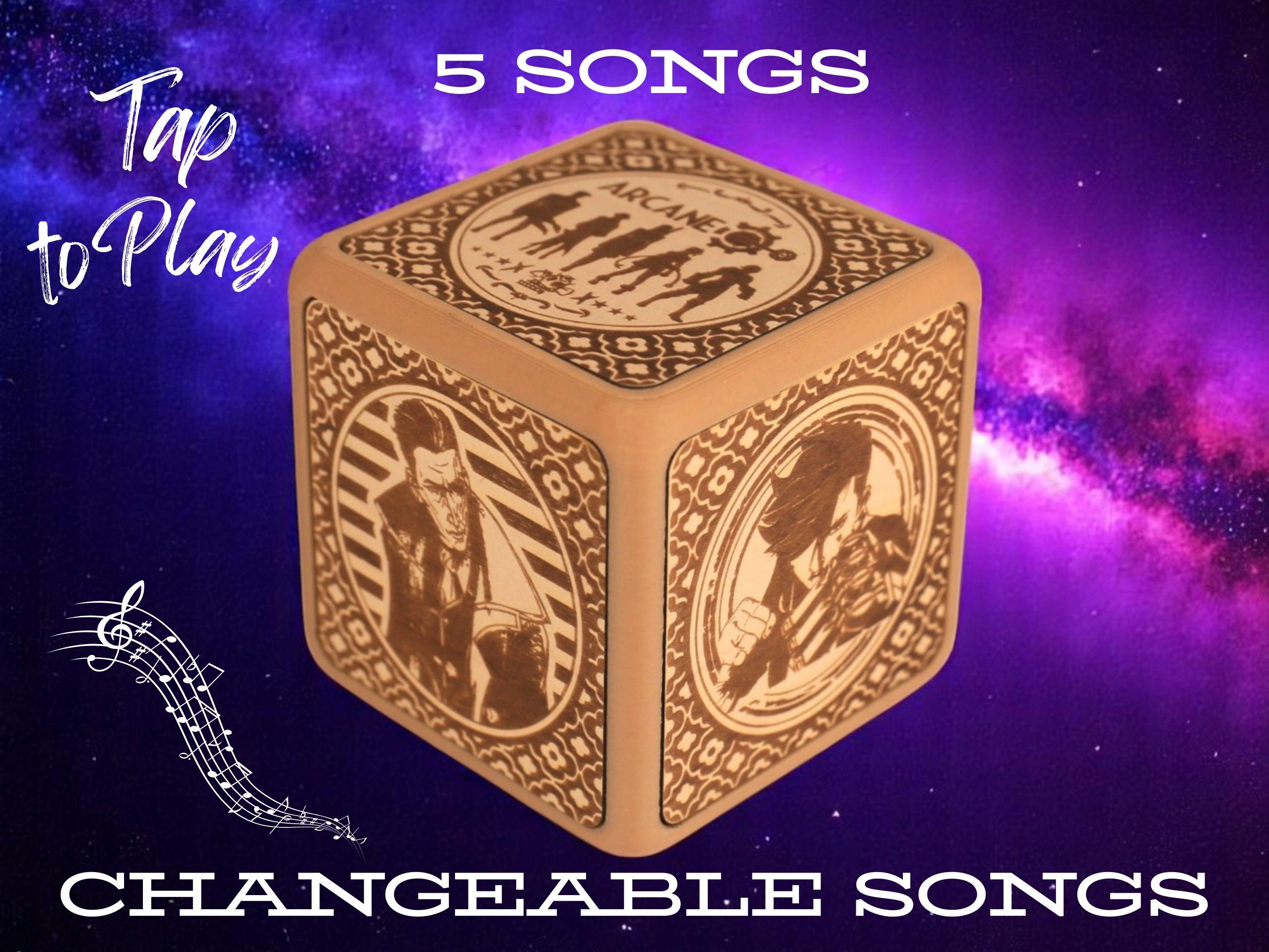 Arcane Music Box – Tap to Play | Jinx, Vi, Enemy, Powder - Etsy