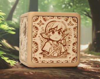 Handcrafted Music Box - Gift for Zelda Game Lovers - Birthday Anniversary Gift - Song of Storms, Ocarina of Time Theme, Breath of the Wild