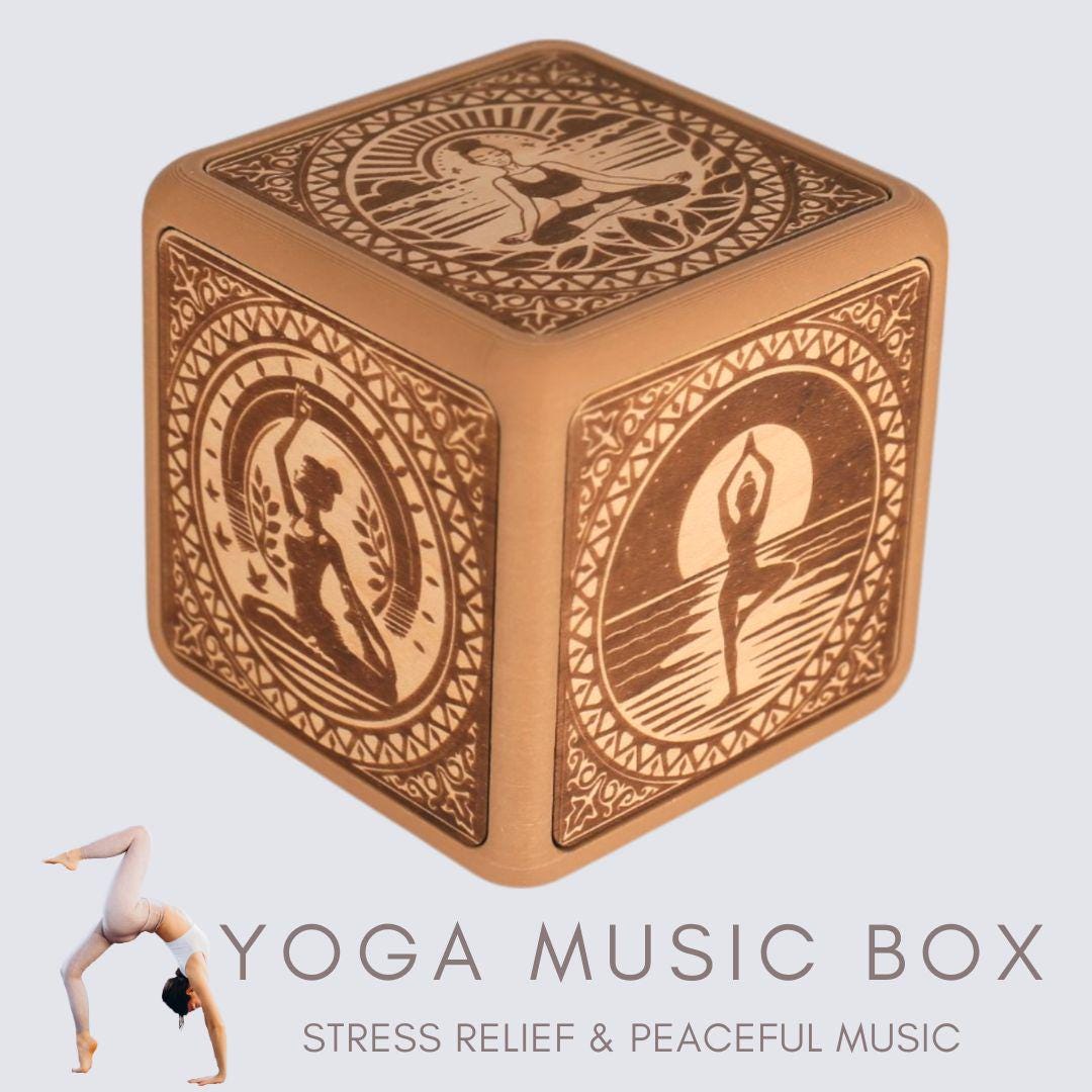 Yoga Text Box Tap-to-play Yoga Music Box | Soothing Meditation & Relaxation Sounds ...