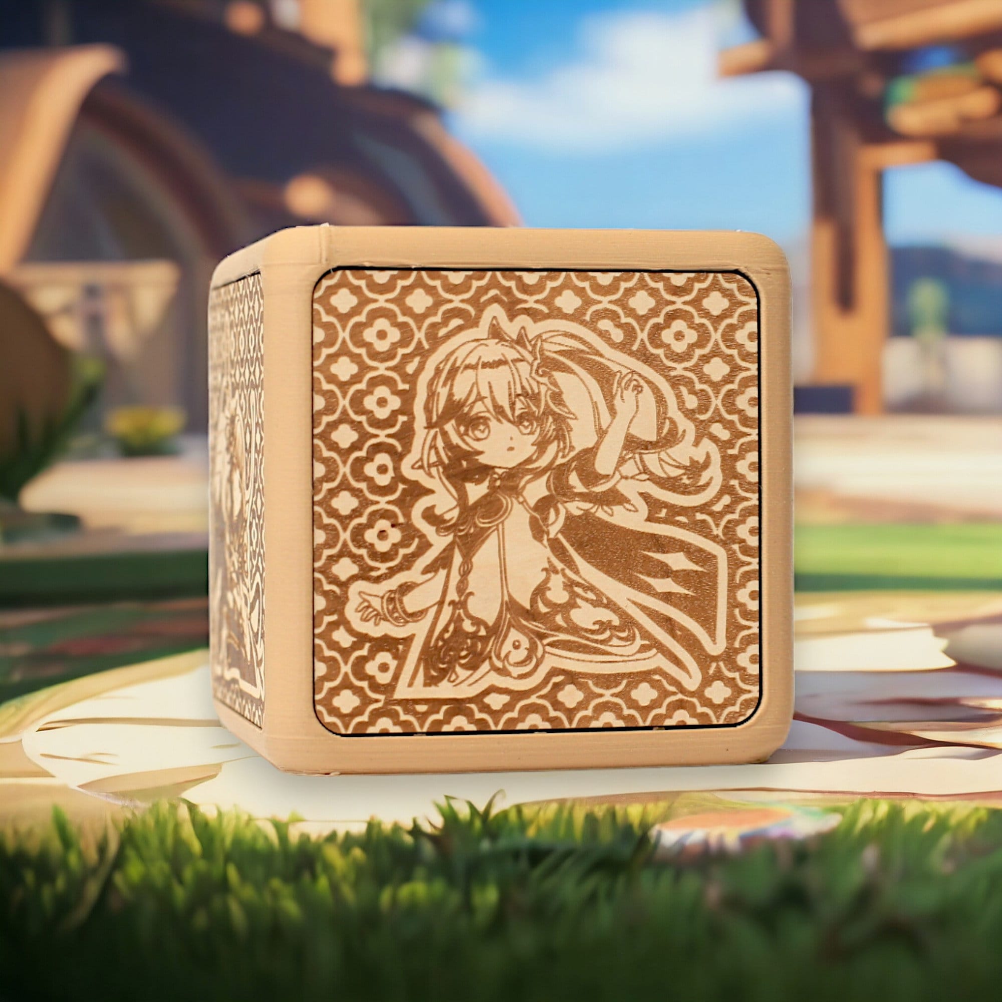 Genshin Music Box - Nahida Raiden Shogun Eula Klee - Birthday Game Anniversary Gift for Him Her Boyfriend - Tap to Play Songs