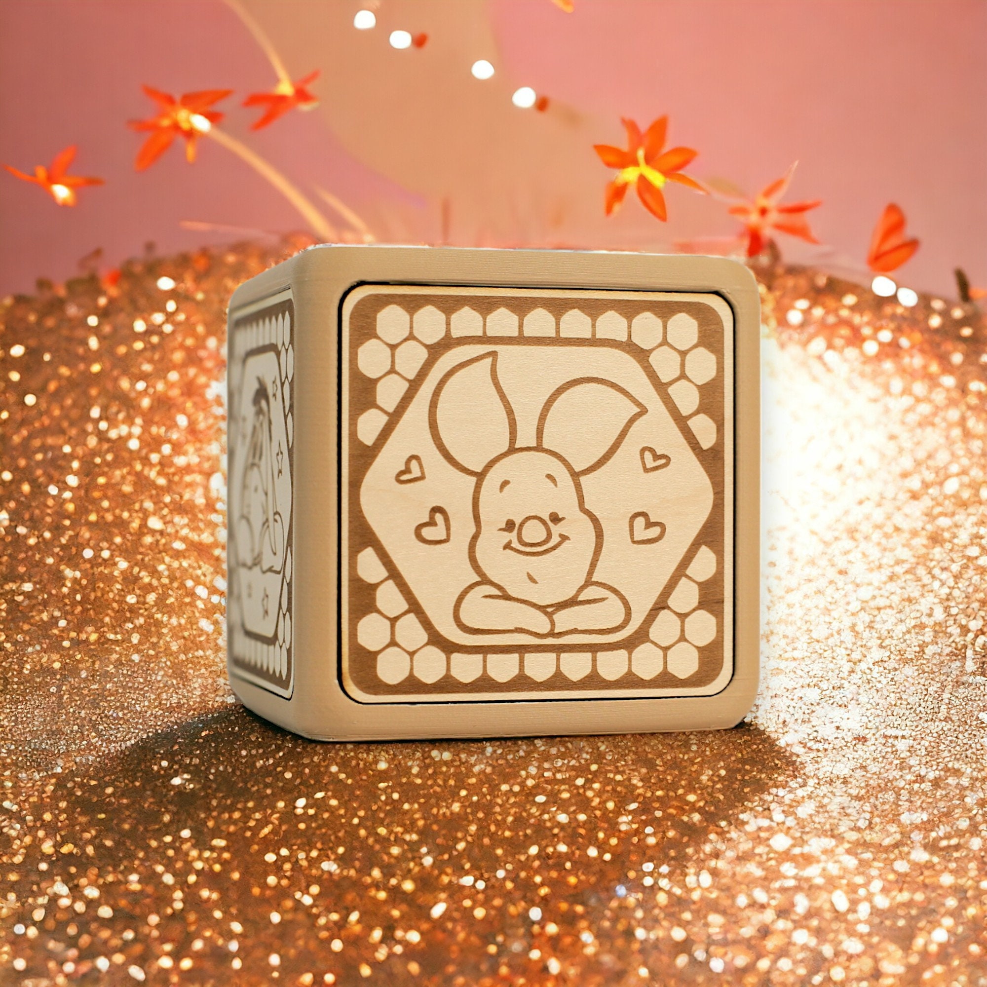 Pooh Music Box, First Birthday Baby Shower Gift, Winnie Bear