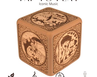 My Neighbor Totoro Music Box – Tap-to-Play | Studio Ghibli Gift | Handcrafted Wooden Keepsake