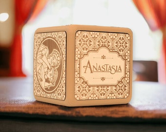 Anastasia Music Box, Disney Princess Handmade Gift, Once Upon a December, Unique Birthday Gift for Girlfriend and Daughter and Children