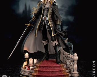 Alucard Castlevania - Kit di Montaggio Stampato in Resina Modello Modellino Collezionabile da Dipingere