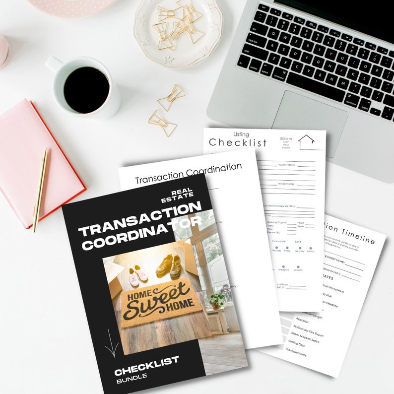 Real Estate Transaction Coordinator Bundle - 6 TC Checklists - Etsy