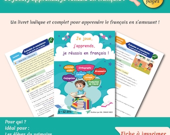 Je joue, j’apprend, je réussis en français !