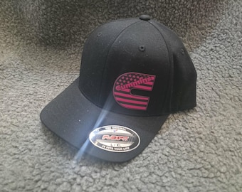 Cummins L/XL Detroit Diesel Fitted Ball Cap semi Trucker