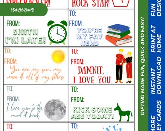 Alle Anlässe Geschenkanhänger – Printable (Digitaler Download)