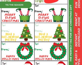 Geschenkanhänger Weihnachten