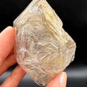 Skeletal DT Fenster Quartz with Rainbows from Paredon, Coahuila, Mexico. Rocks Minerals Crystals